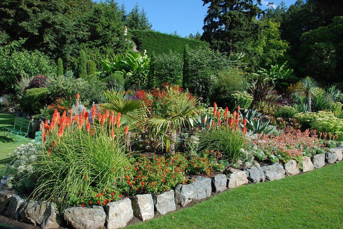 Butchart Gardens Mediterranean Garden Mediterranean