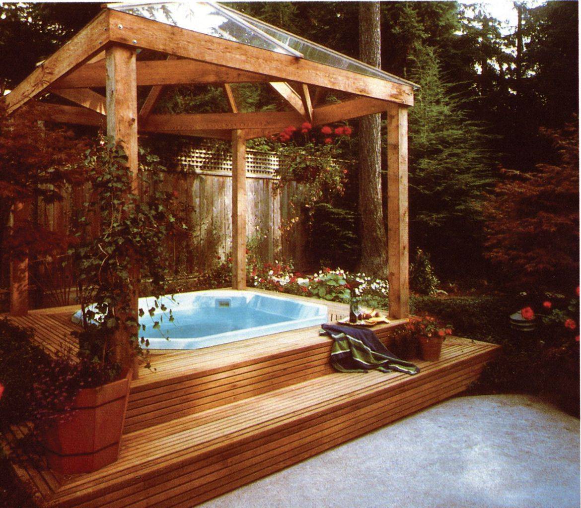 Hot Tub Landscaping