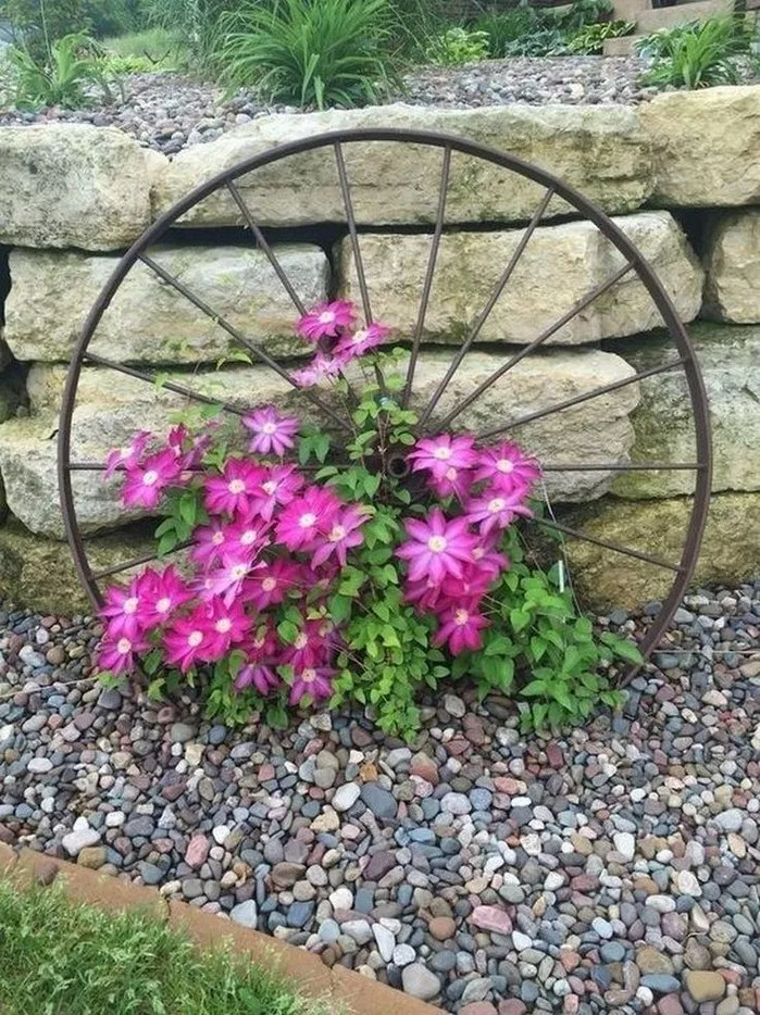 Large Hinged Galvanized Planters Outdoor
