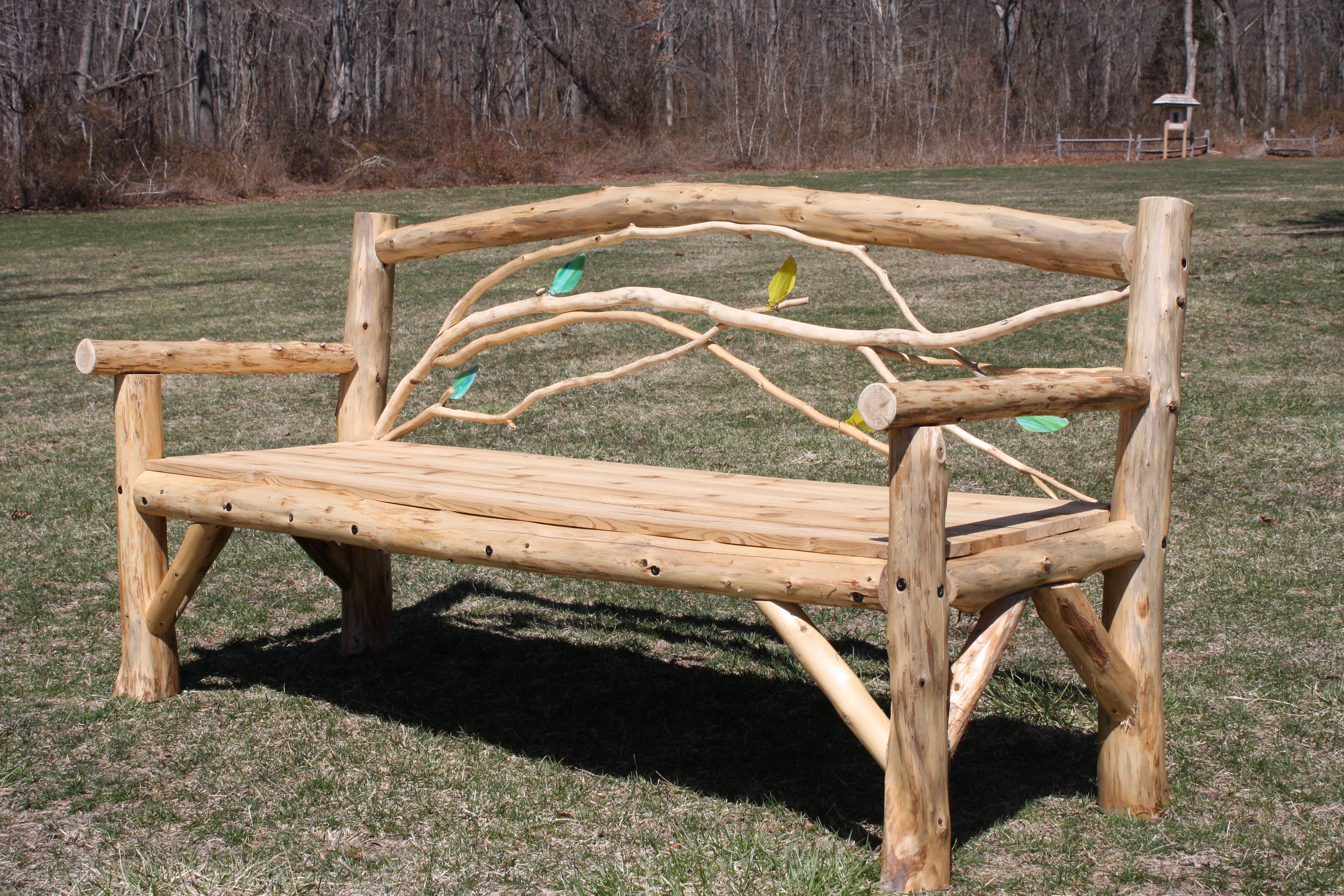 Driftwood Garden Bench Coastal Garden Benches