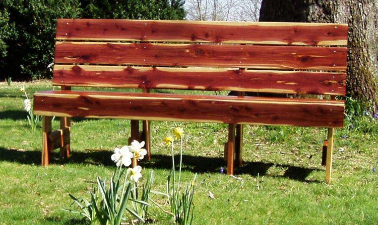 Inc West Chester Cast Stone Garden Bench