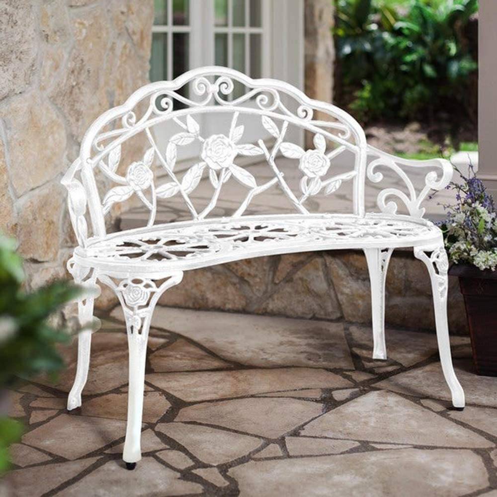 Beautiful Wrought Iron Outdoor Benchbeautiful Bench