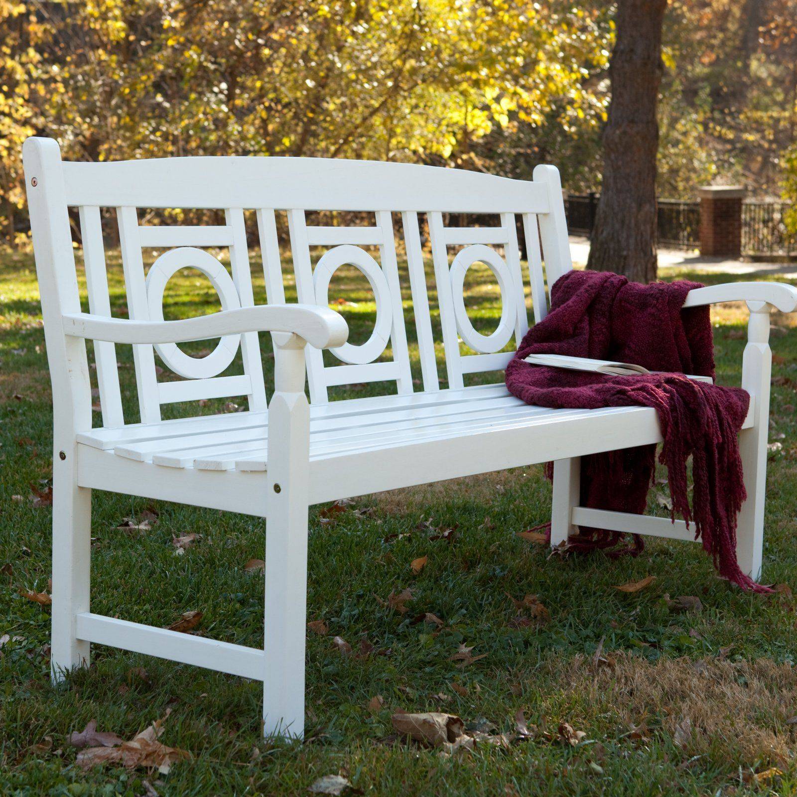 Painted Garden Bench Ideas Photograph Painted Bench Gard