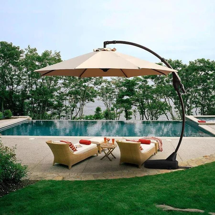 A Outdoor Umbrella Clothesline