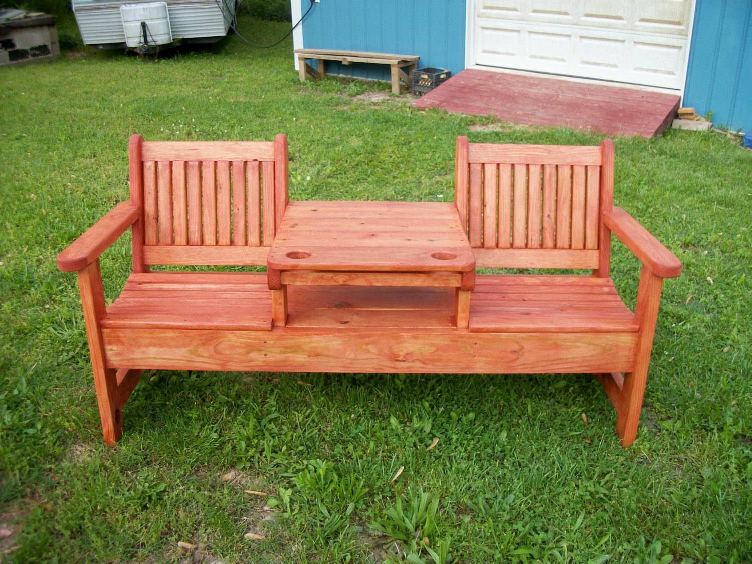A Very Sturdy Twoseater Garden Bench