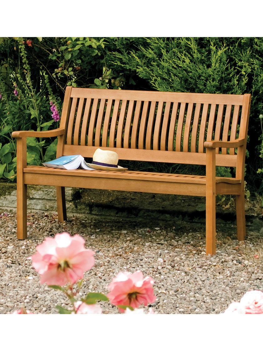 Redwood Lighthouse Garden Bench