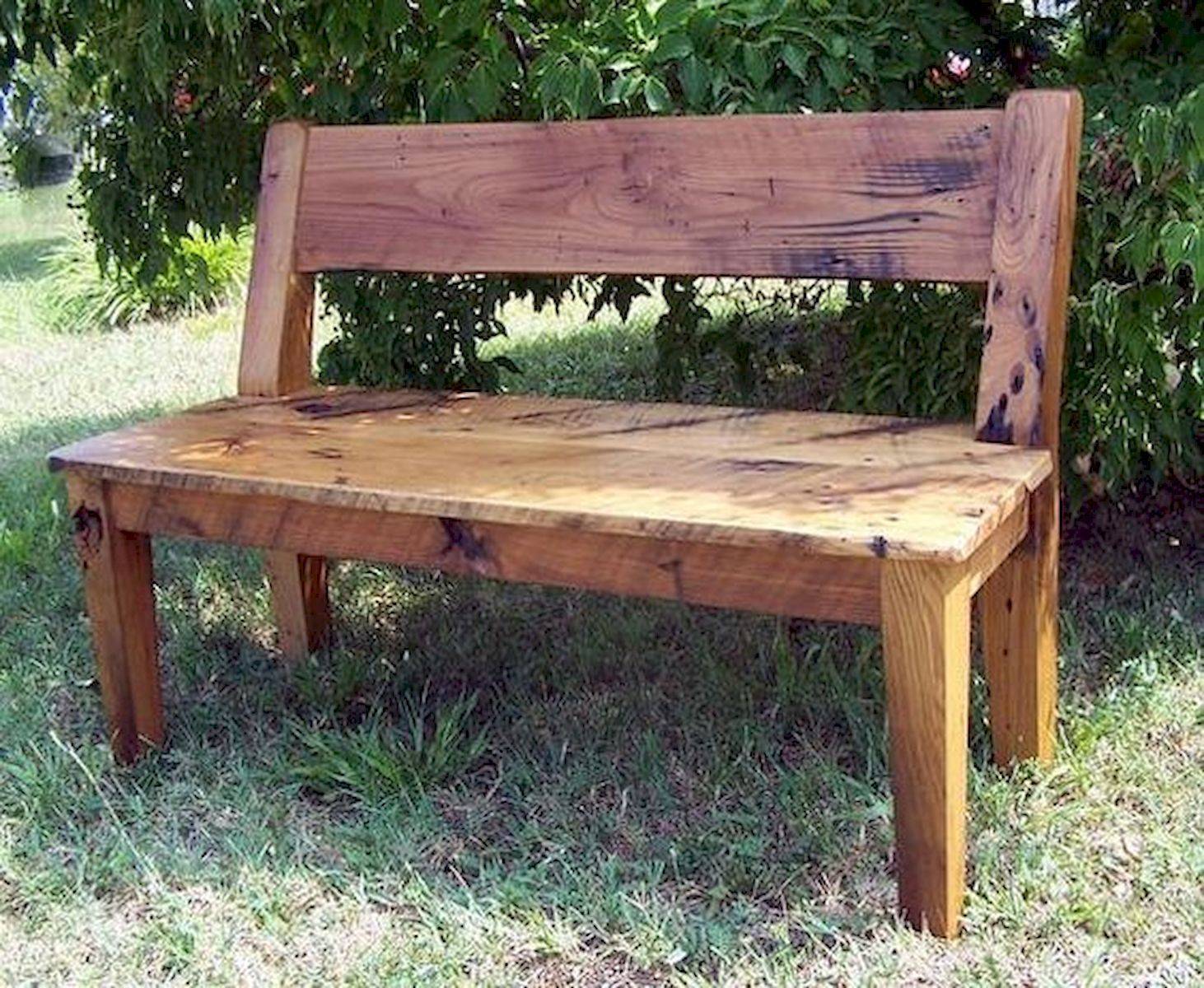 Wood Bench