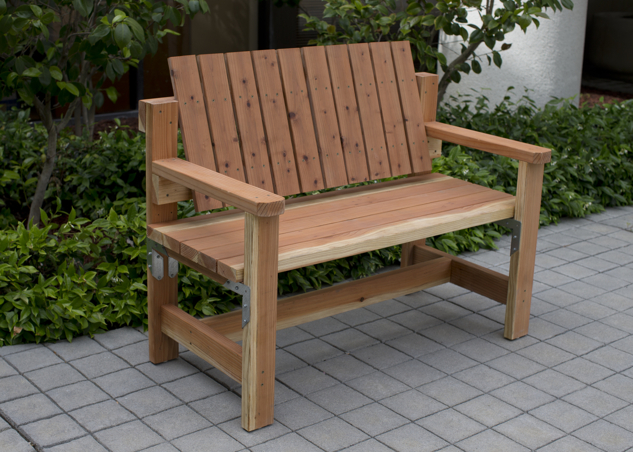 Slatted Garden Bench Diy Crafts Handimania