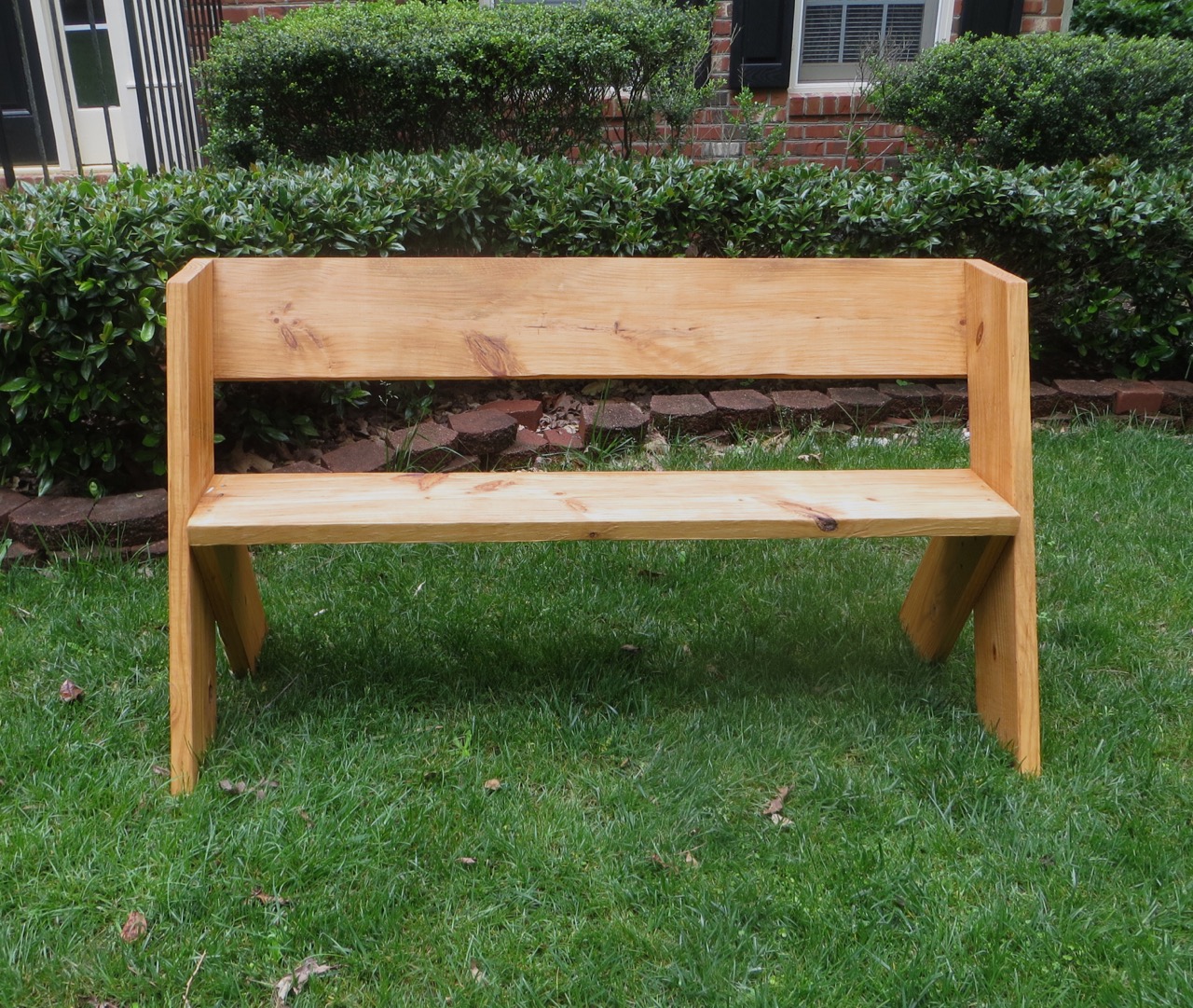 Scrap Wood Outdoor Bench Seat Diy Garden Bench Plans