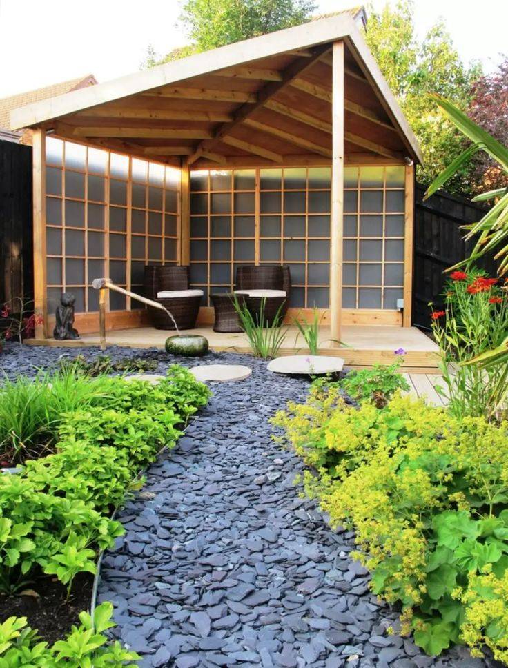 Cool Simple Modern Rock Garden Design Ideas