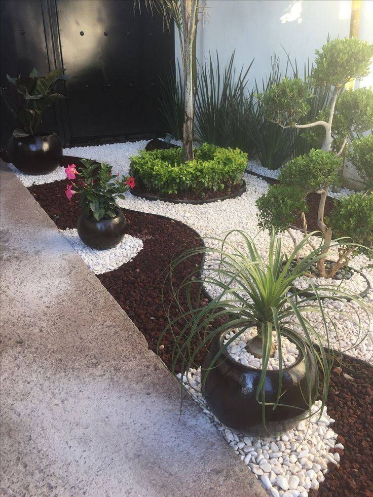 Marvelous Rock Garden Ideas Backyard Front Yard Zen Garden Design