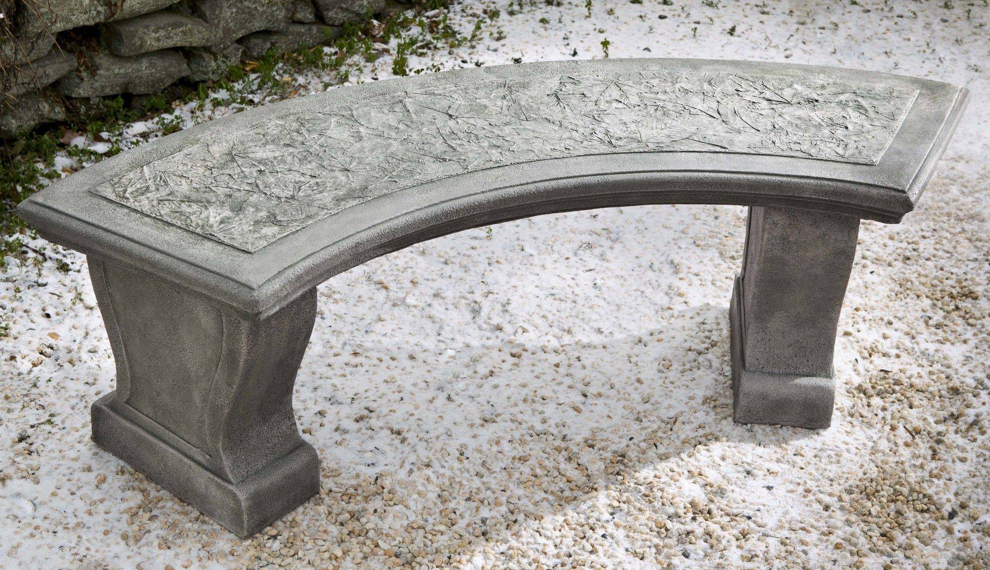 Curved Garden Benches Ideas