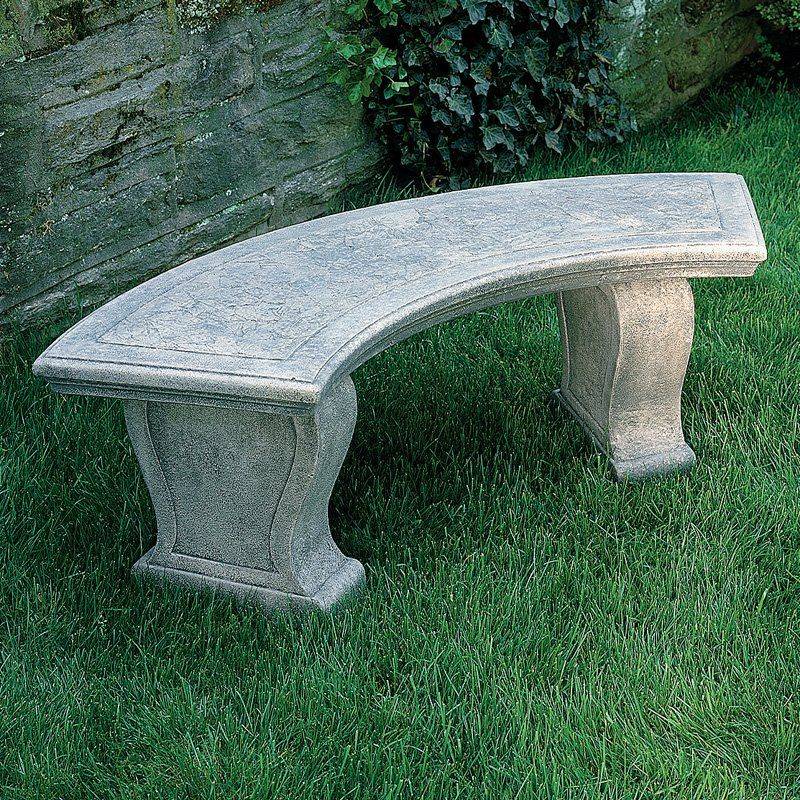 Stone Curved Bench Curved Bench