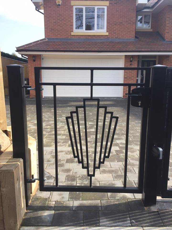 Decorative Metal Gate Design