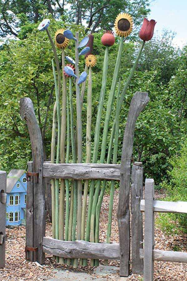 Fantastic Rustic Garden Gates Decor Ideas Page