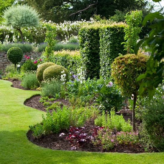 English Cottage Border Cottage Garden Borders