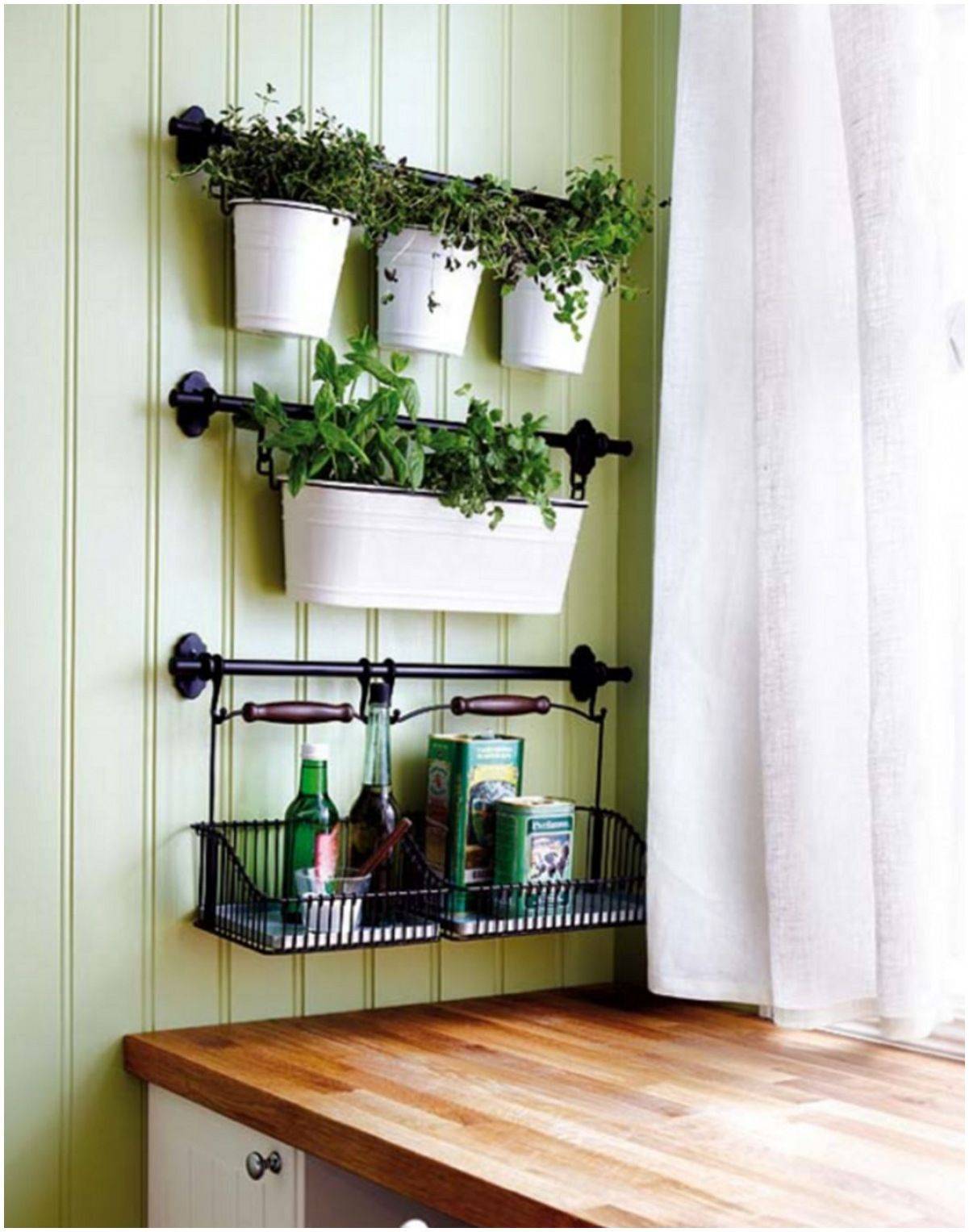 An Ikea Container Herbs Garden Indoor