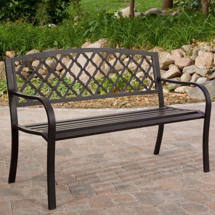 Metal Outdoor Chair Bench