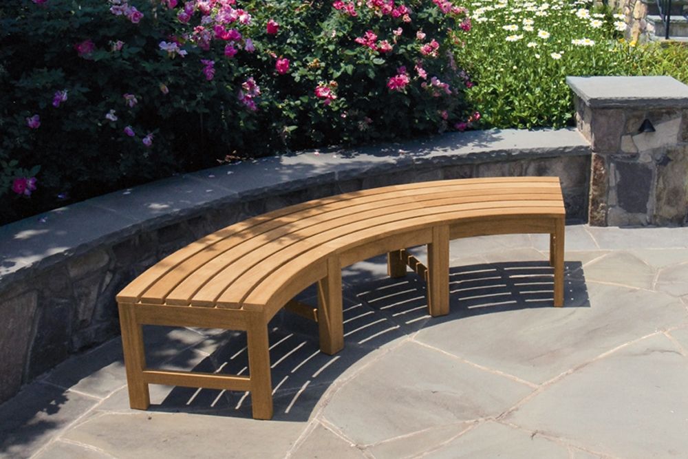 Curved Garden Benches Curved Outdoor Benches