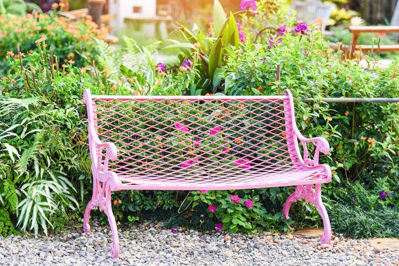 Vintage Bench Stock Image Image