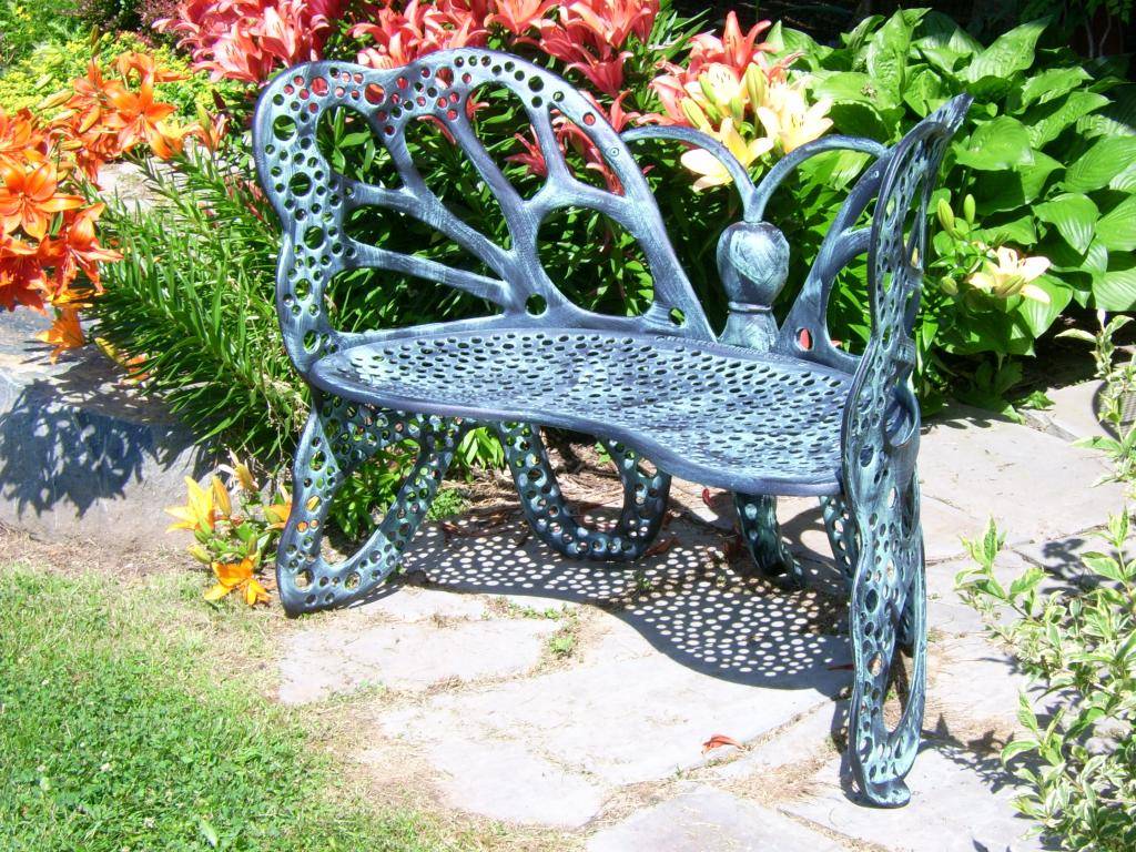 This Awesome Garden Bench Steel Ideas