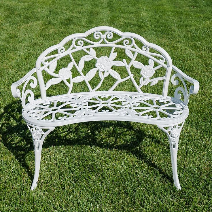 Antique Cast Iron Bench