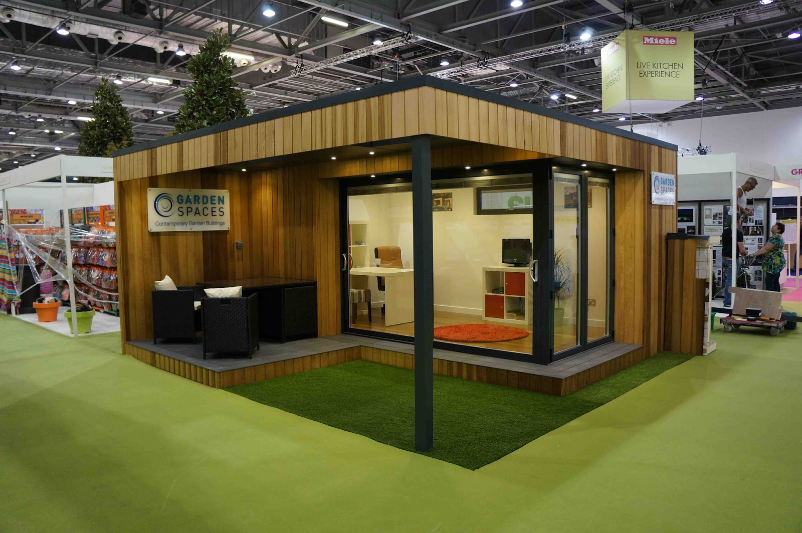Skin Care Company Office Indoor Garden