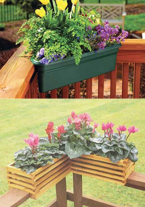Vintage Furniture Planter Upcycling Ideas Balcony Decoration
