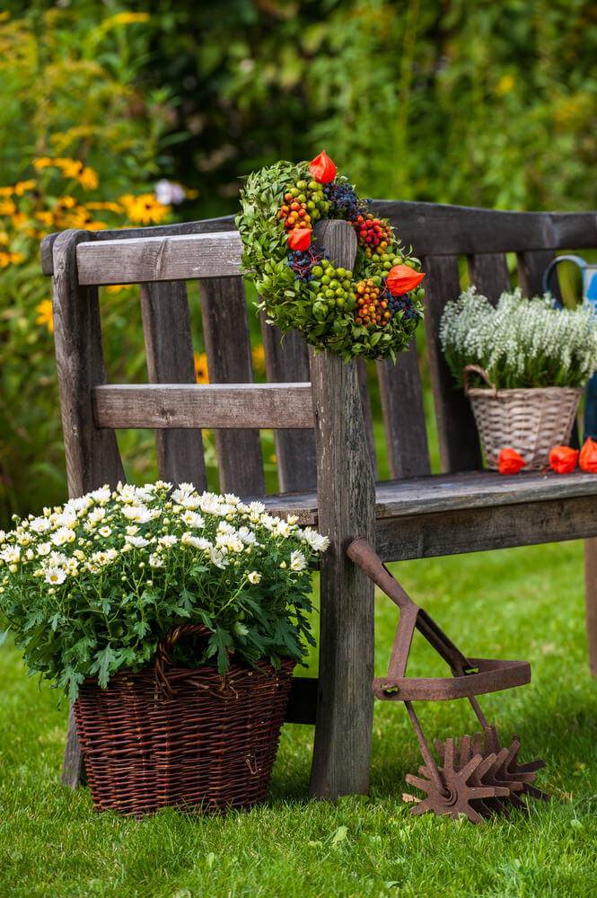 Awesome Rustic Wood Garden Bench Ideas Go Travels Plan Wooden