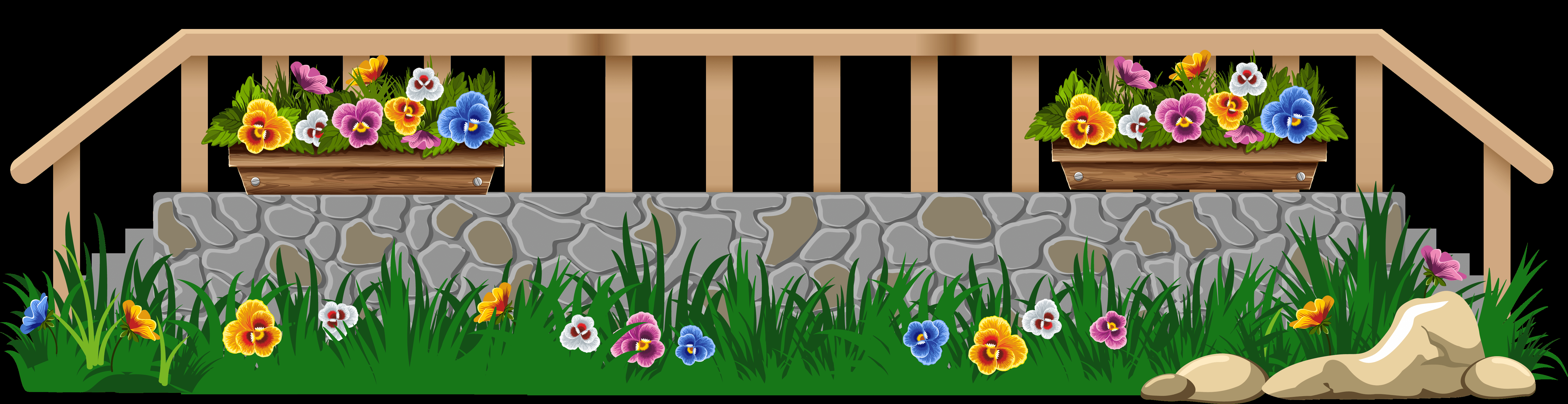 Garden Png Vector Flowers