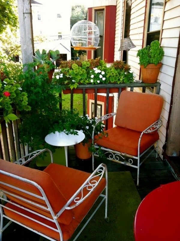 Creative Apartment Patio Balcony Garden Ideas