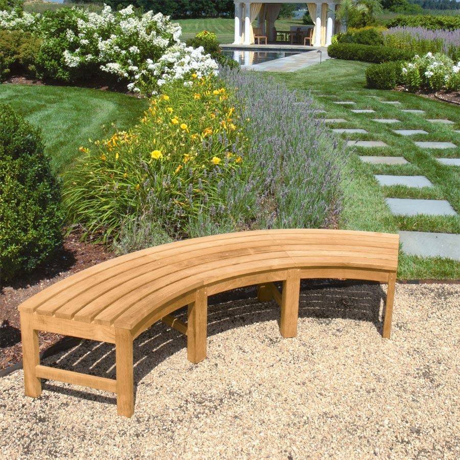 Best Redwood Solid Backless Garden Bench