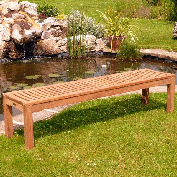 Commercial Grade Outdoor Backless Bench