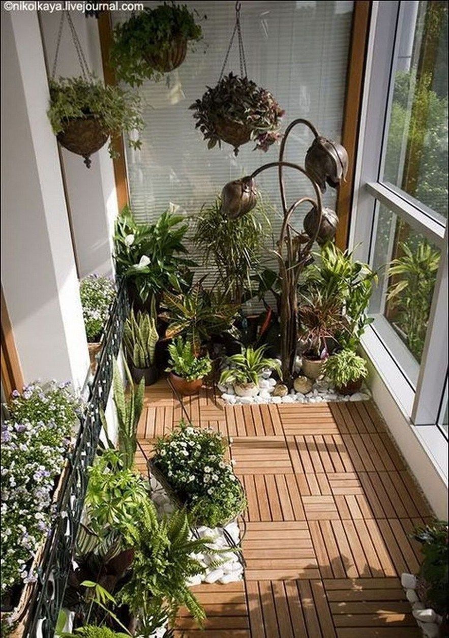 Cozy Small Balcony Decorating Ideas
