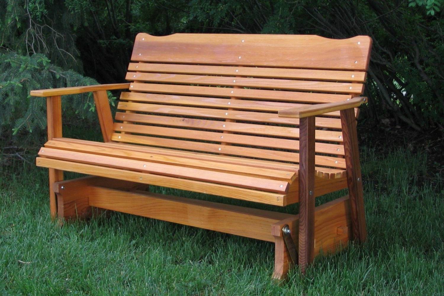 Top Teak Outdoor Glider Benches Patio Seating Ideas