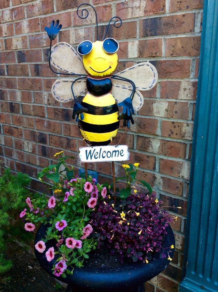 Bee Garden Stake Assorted