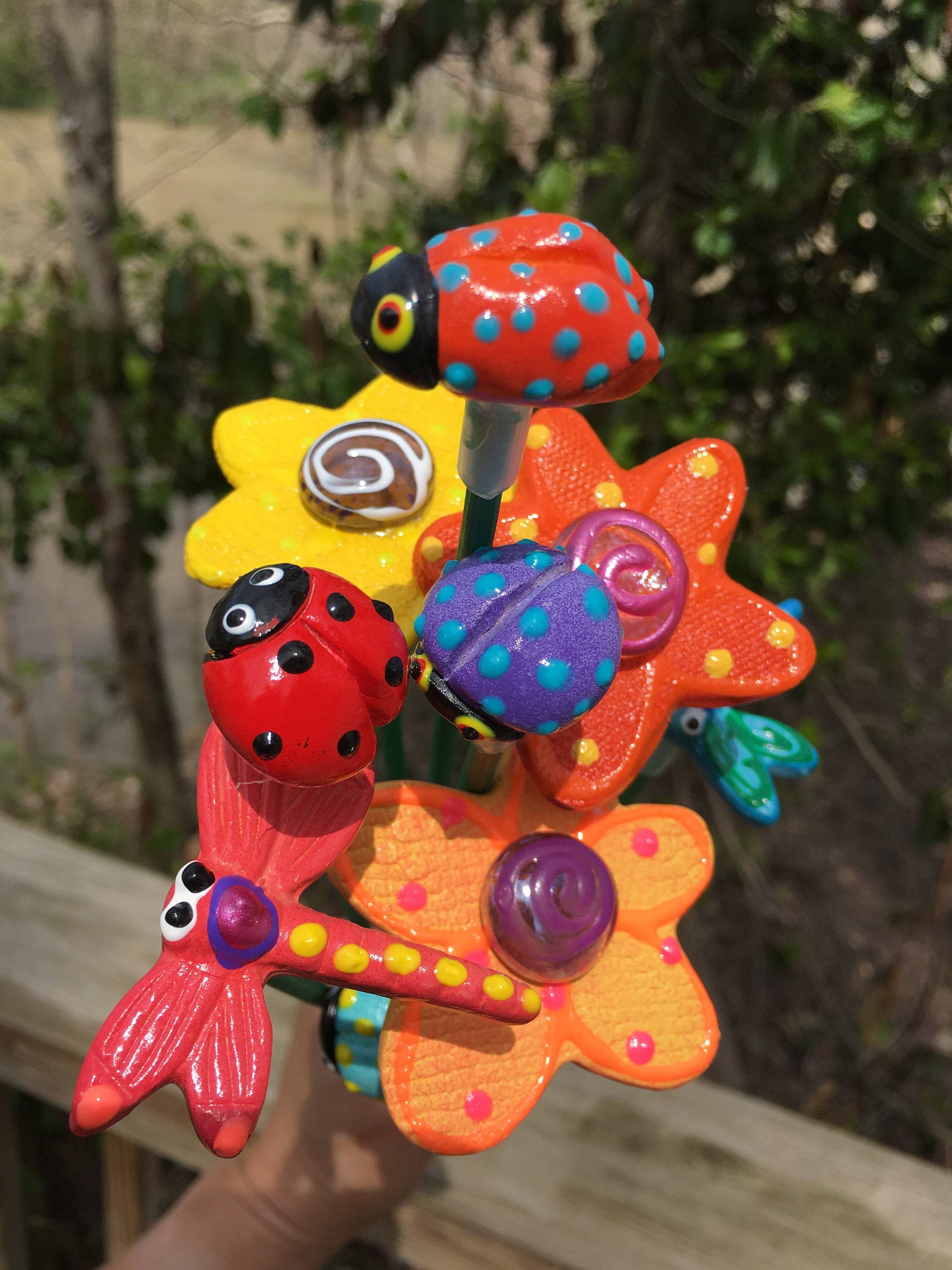 Ceramic Cute Garden Stakes