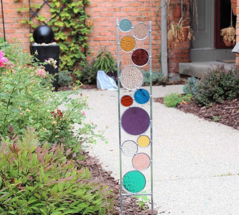 Robot Check Decorative Garden Stakes