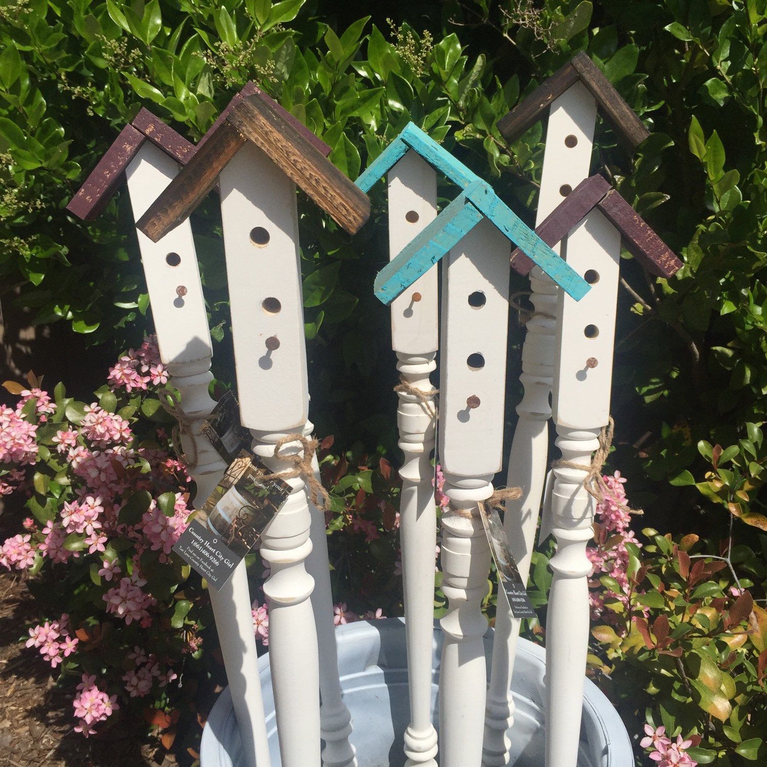 17 Birdhouse Garden Stakes Ideas You Gonna Love SharonSable