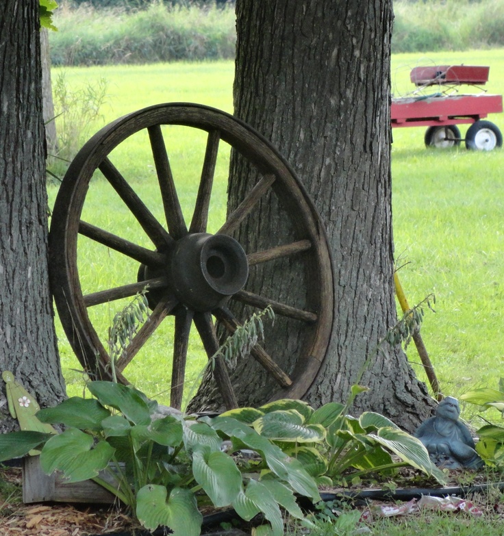 23 Old Metal Garden Wagon Wheels Ideas To Consider SharonSable