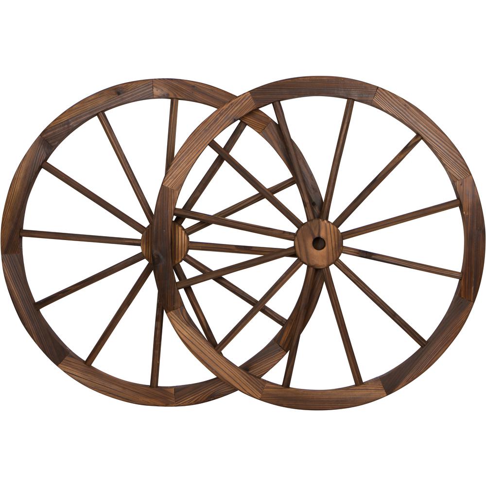 Wheel Antique Farm Metal Spokes Large Tall Perfect Rusted Garden
