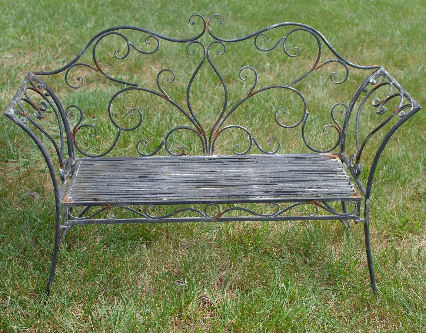 Iron Garden Bench