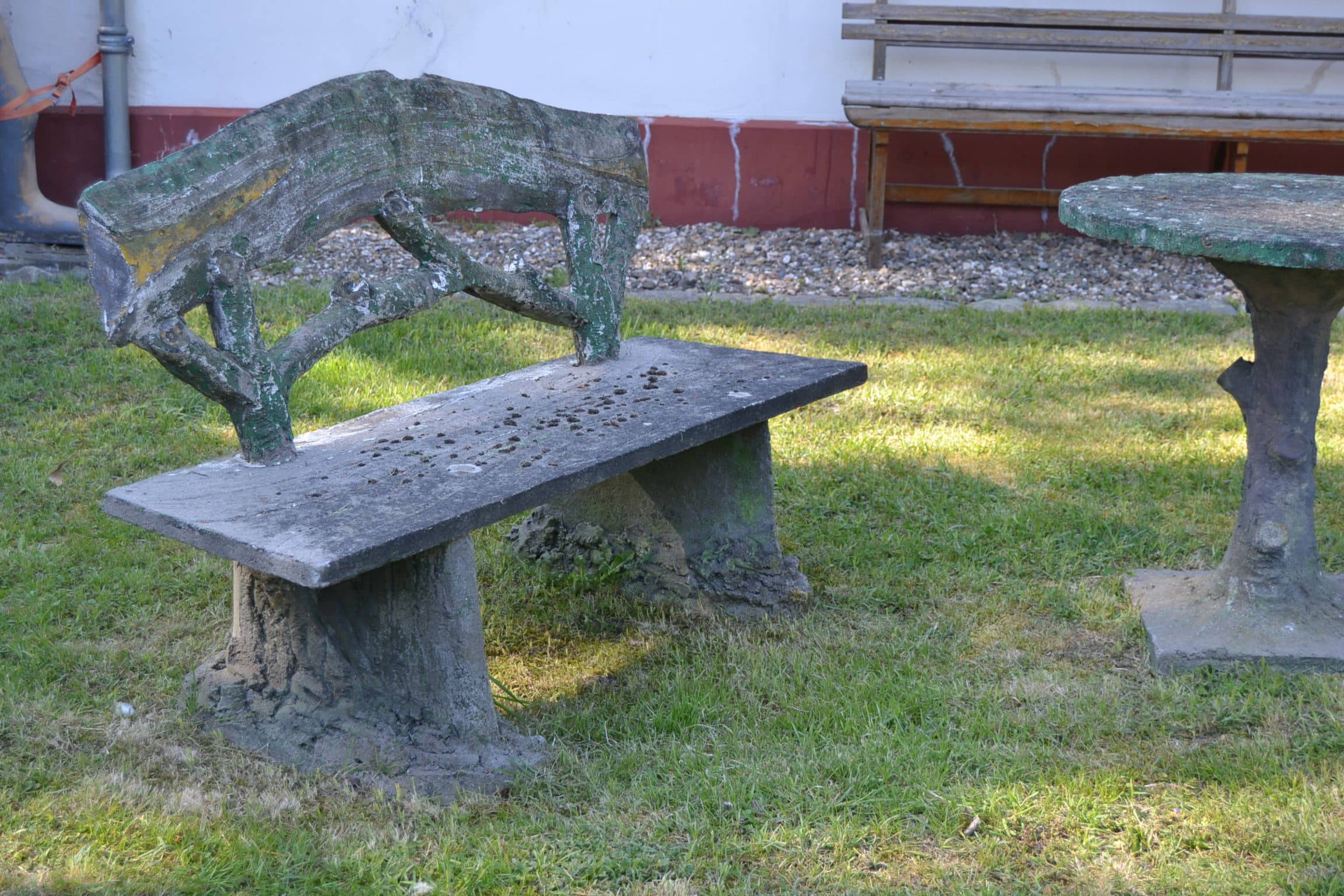 Concrete Garden Benches Ideas