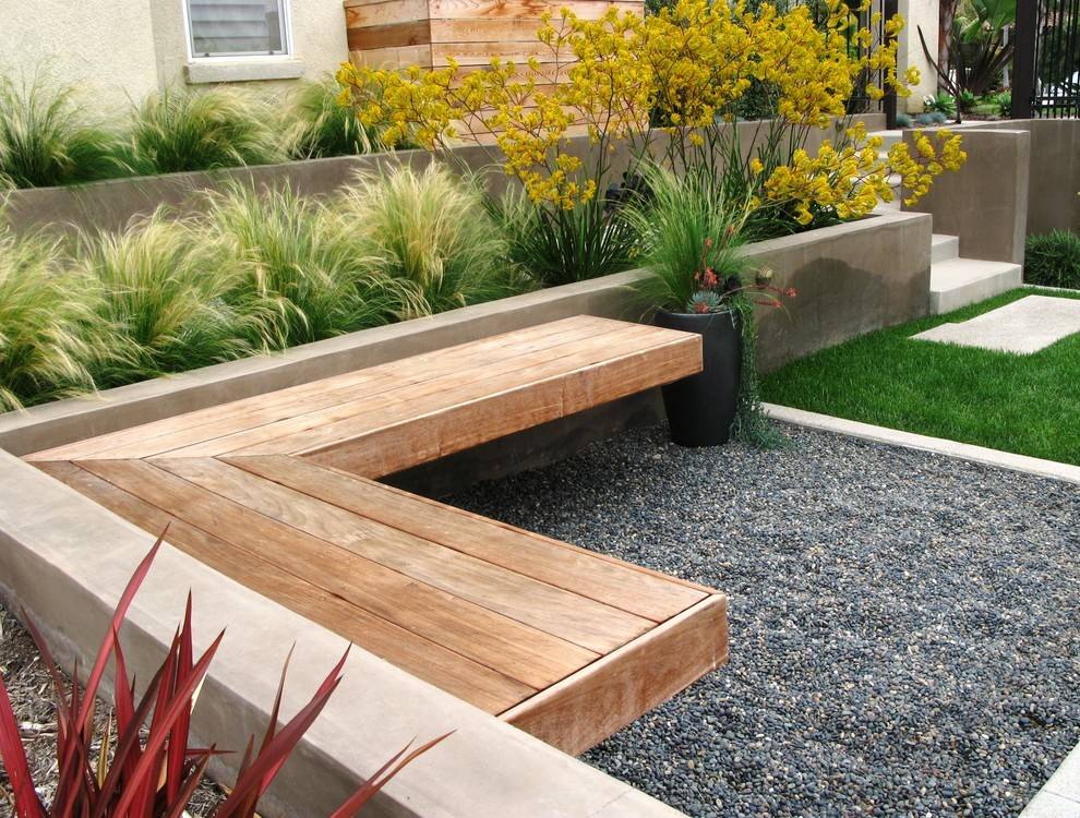 Concrete Garden Benches Ideas