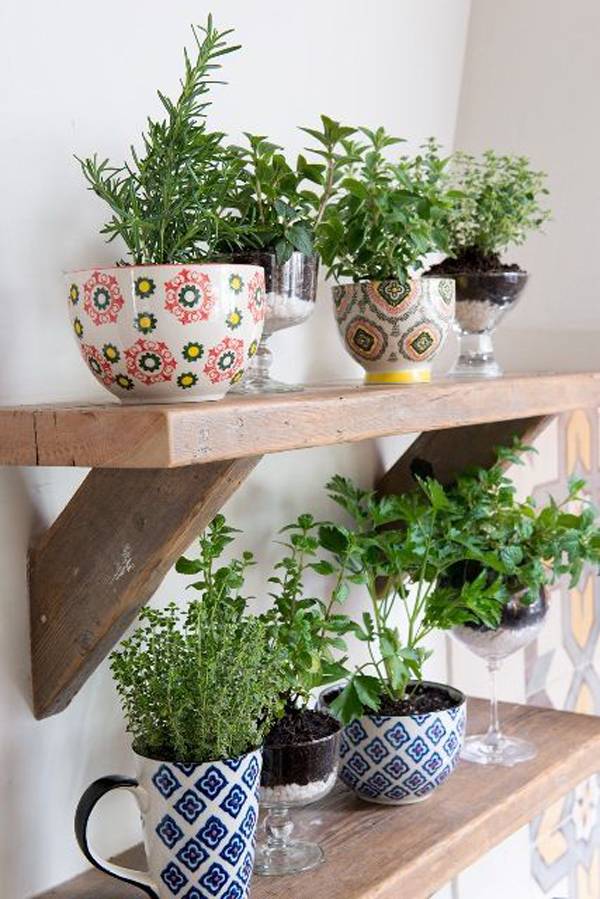 Cool Hanging Herb Garden Ideas