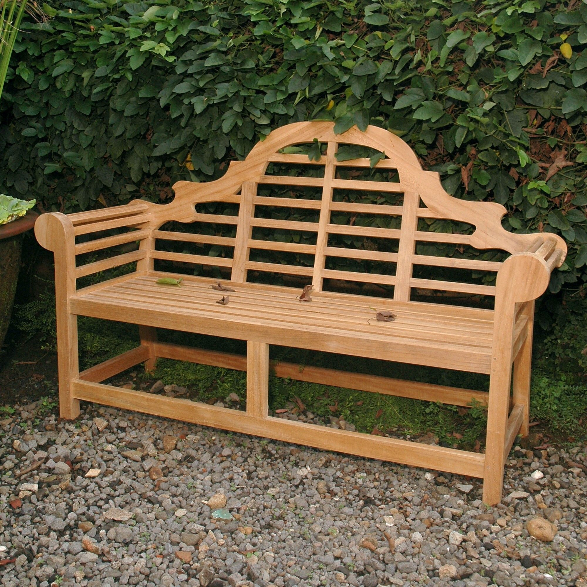 Anderson Teak Marlborough Teak Garden Bench