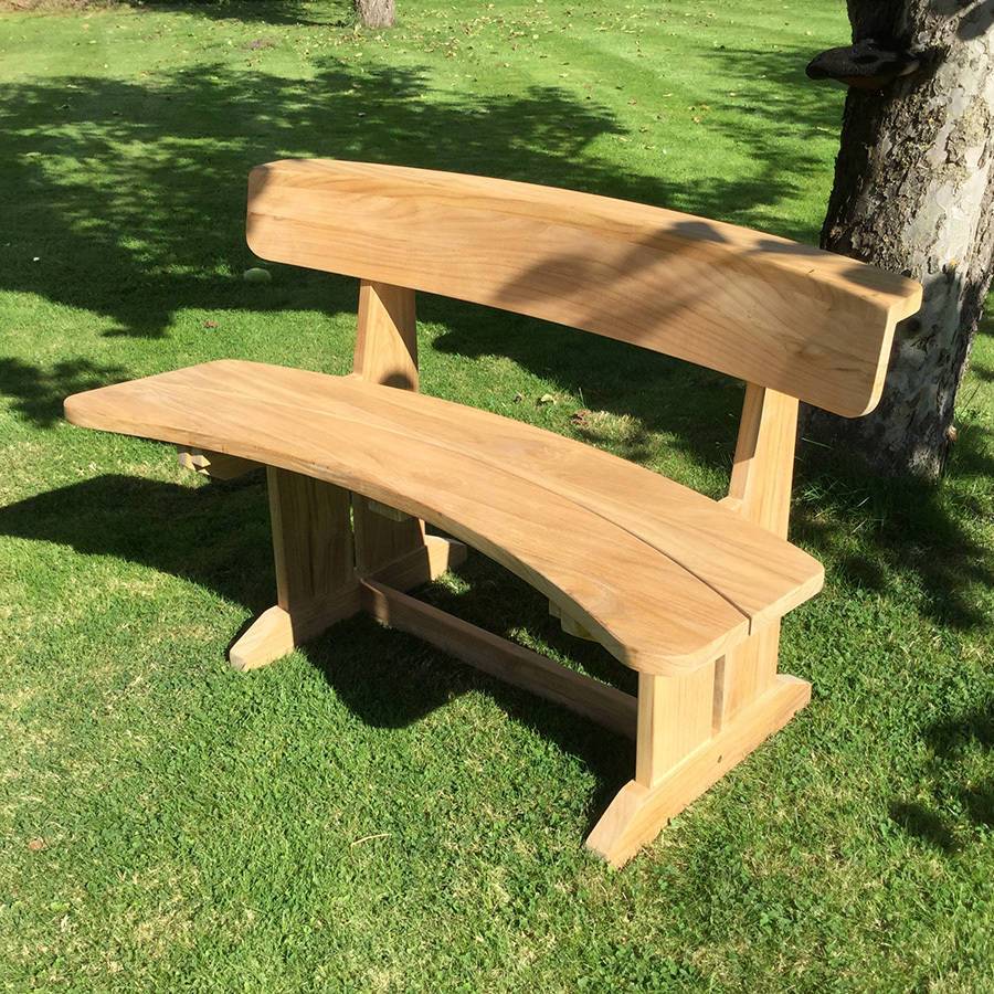 Certified Curved Outdoor Benches