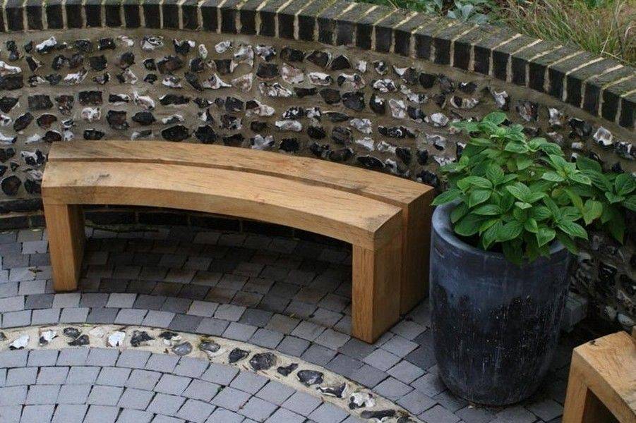 Diy Curved Seat Wall And Fire Pit Park Bench Pdf