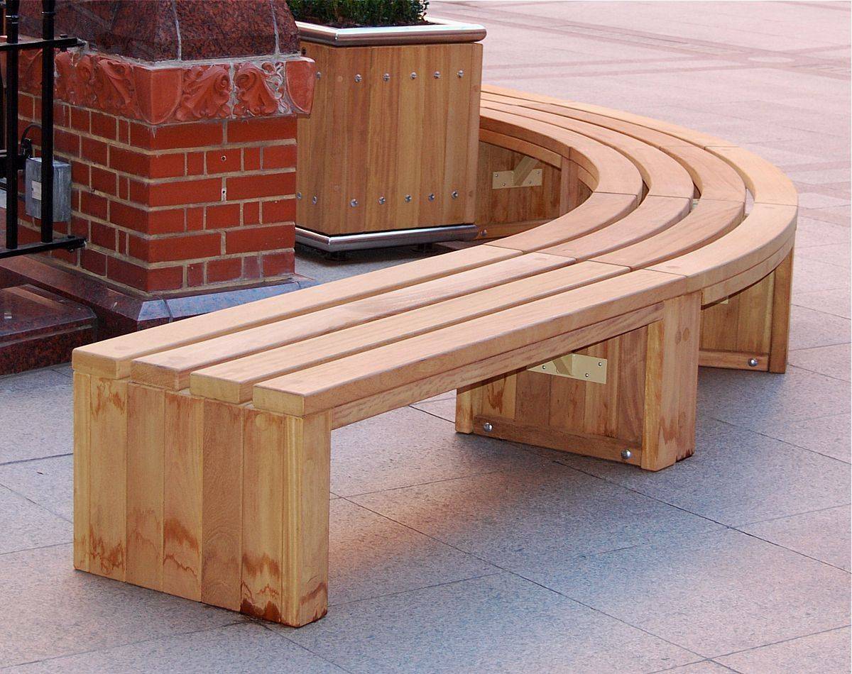 Such Curved Garden Benches