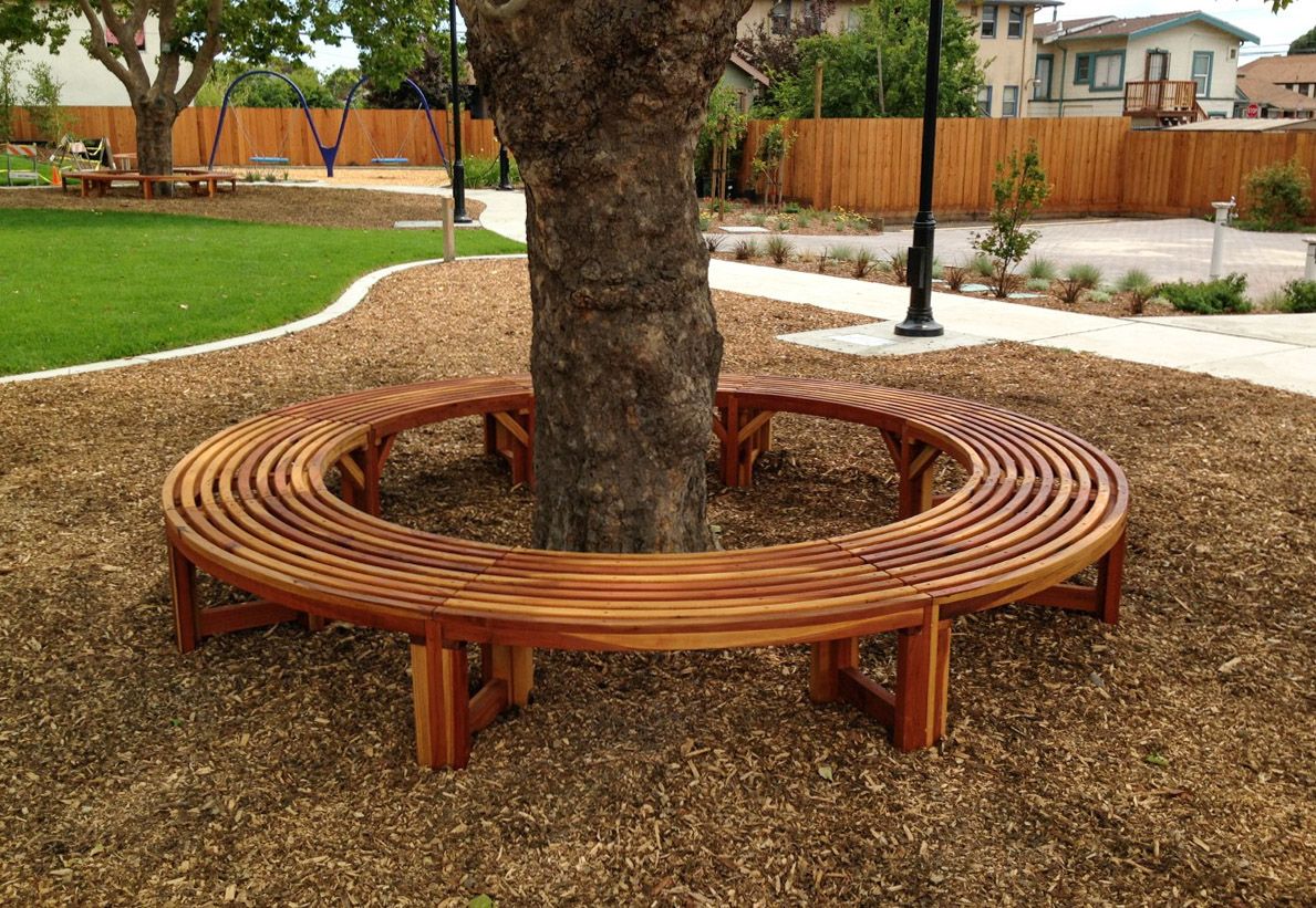 Tree Benches Outdoor Itsallaboutmeminja